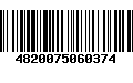 Código de Barras 4820075060374