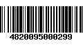 Código de Barras 4820095000299