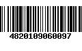 Código de Barras 4820109060097