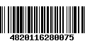 Código de Barras 4820116280075