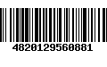 Código de Barras 4820129560881