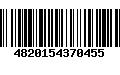 Código de Barras 4820154370455