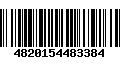 Código de Barras 4820154483384