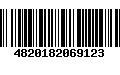 Código de Barras 4820182069123