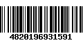 Código de Barras 4820196931591