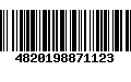 Código de Barras 4820198871123