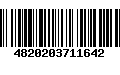 Código de Barras 4820203711642