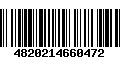 Código de Barras 4820214660472