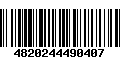 Código de Barras 4820244490407