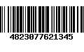 Código de Barras 4823077621345