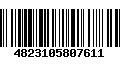 Código de Barras 4823105807611