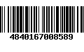 Código de Barras 4840167008589