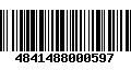 Código de Barras 4841488000597