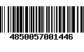 Código de Barras 4850057001446