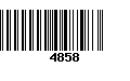 Código de Barras 4858