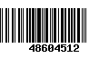 Código de Barras 48604512