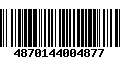 Código de Barras 4870144004877