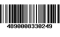 Código de Barras 4890008330249