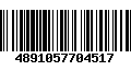 Código de Barras 4891057704517