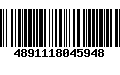 Código de Barras 4891118045948