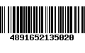 Código de Barras 4891652135020