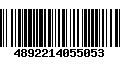 Código de Barras 4892214055053