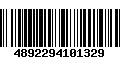 Código de Barras 4892294101329