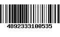 Código de Barras 4892333100535