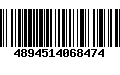 Código de Barras 4894514068474