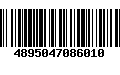 Código de Barras 4895047086010