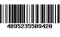 Código de Barras 4895235509420