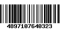 Código de Barras 4897107640323