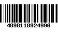 Código de Barras 4898118924990