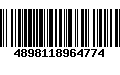 Código de Barras 4898118964774