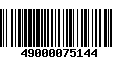 Código de Barras 49000075144