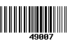 Código de Barras 49007