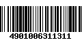 Código de Barras 4901006311311