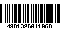 Código de Barras 4901326011960