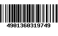 Código de Barras 4901360319749