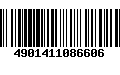 Código de Barras 4901411086606