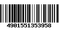 Código de Barras 4901551353958