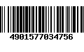 Código de Barras 4901577034756