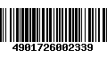 Código de Barras 4901726002339