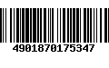 Código de Barras 4901870175347