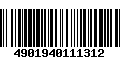 Código de Barras 4901940111312