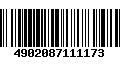 Código de Barras 4902087111173