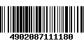 Código de Barras 4902087111180