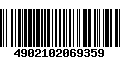 Código de Barras 4902102069359