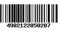 Código de Barras 4902122050207