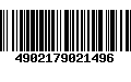 Código de Barras 4902179021496